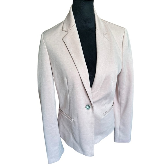 Jules & Leopold Jackets & Blazers - Jules & Leopold One-Button Tab Blazer – pink – Size M